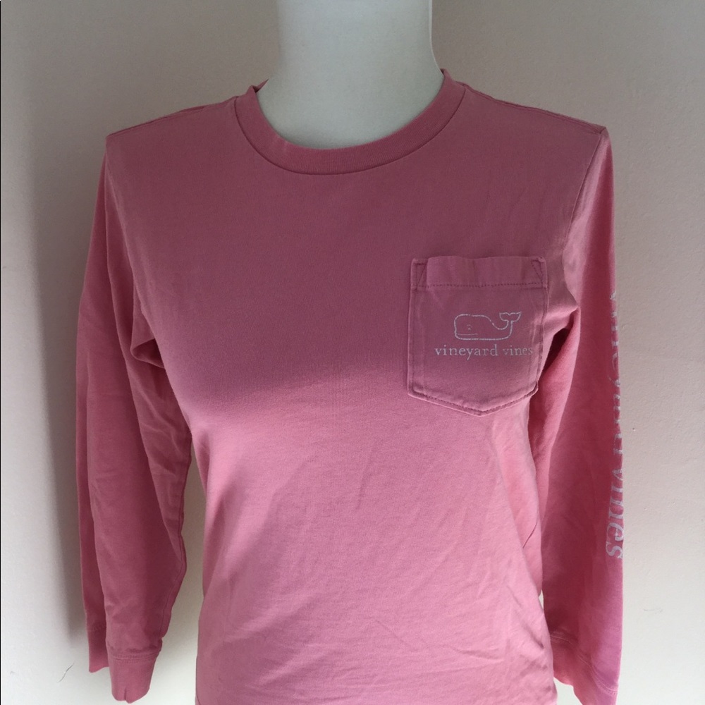 Girls small VV long sleeve tee
